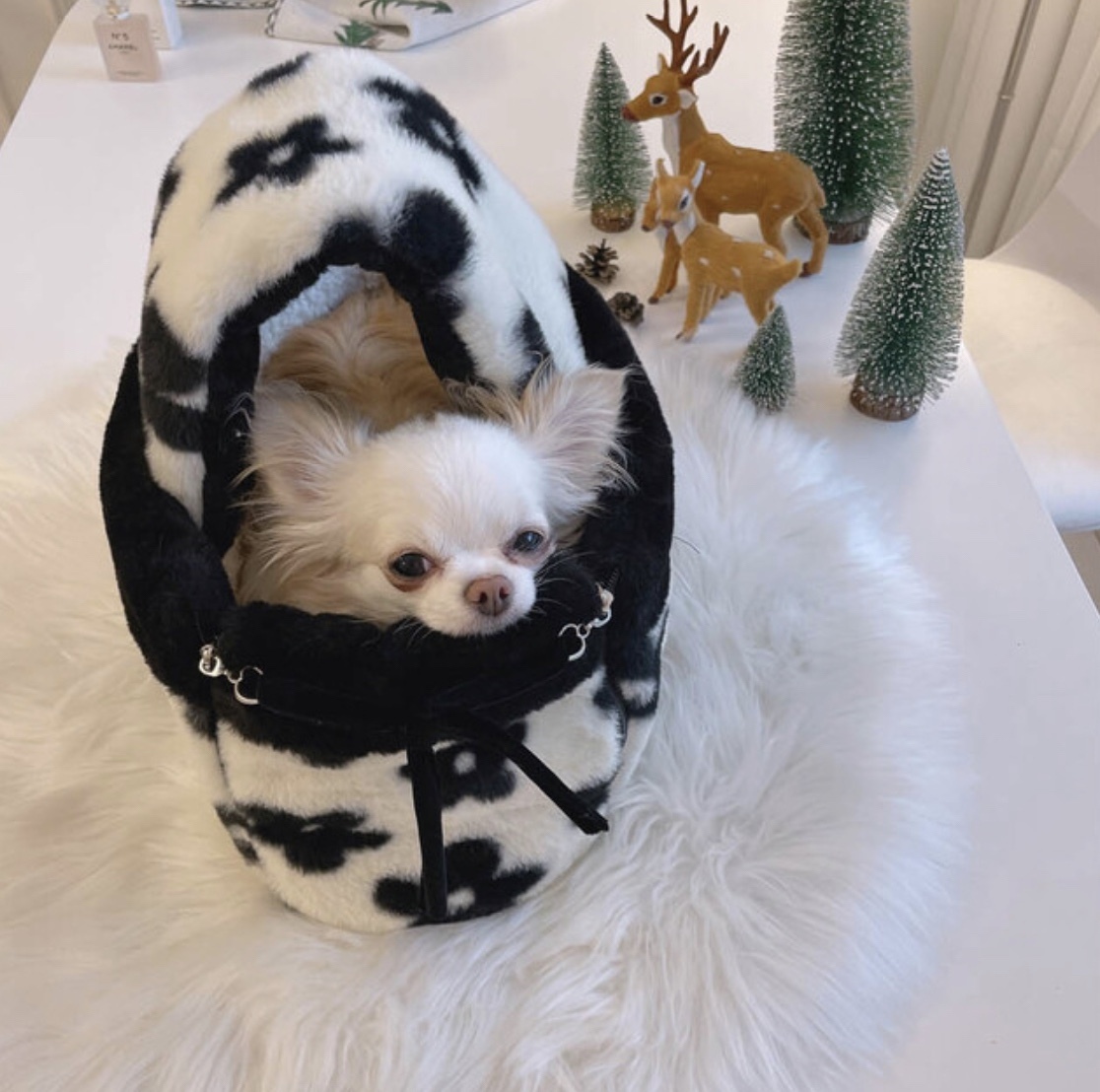 《韓国BABIANA》AJI BAG TOTE 3色 Sサイズ ブランケット＆肩紐付