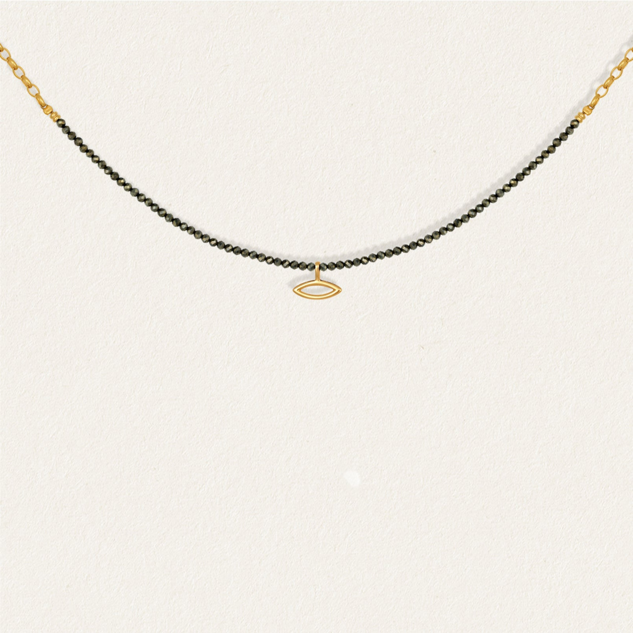 【TEMPLE OF THE SUN】Ios Necklace Pyrite Gold