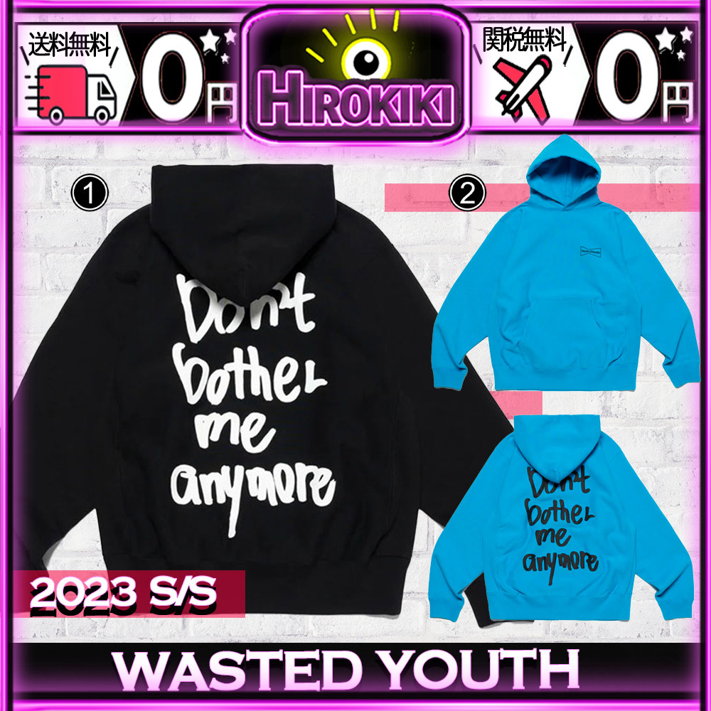 Girls Don't Cry 2023 SS Unisex Street Style Collaboration Logo Hoodies  (Wasted Youth Hoodie #1 )