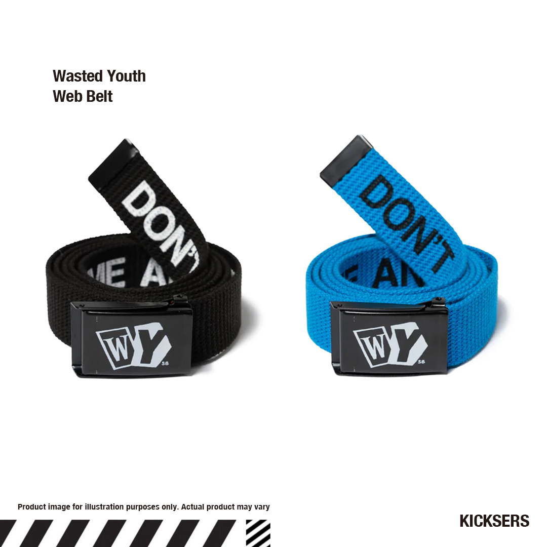 WASTED YOUTH WEB BELT-