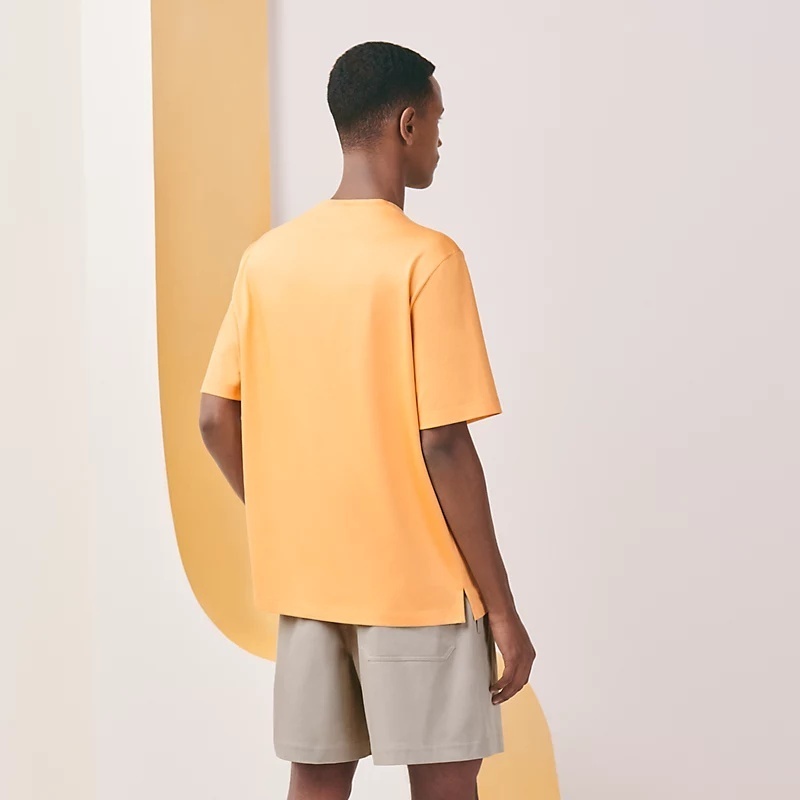 《23SS★》HERMES Tシャツ Poulp'Watch コットン
