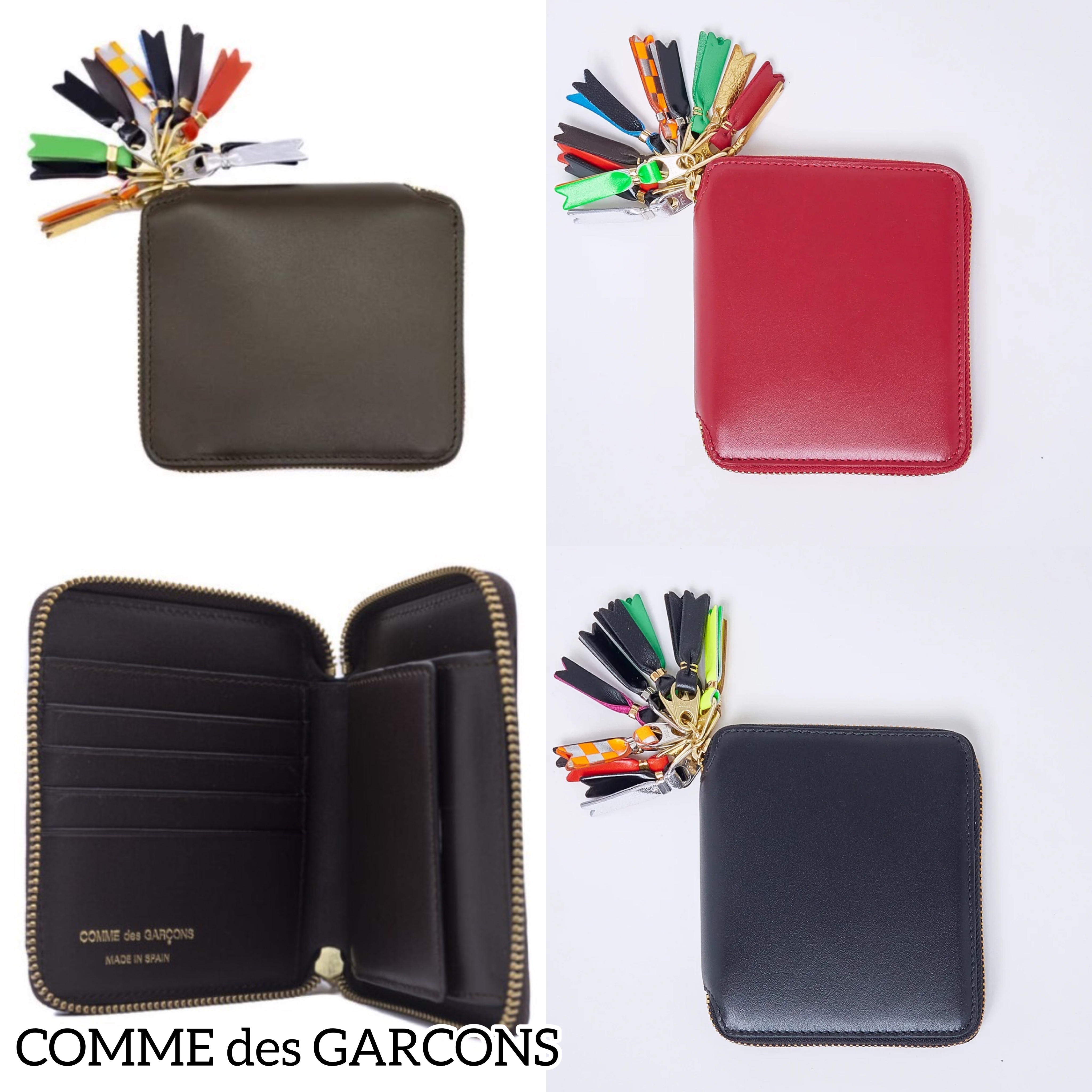 楽天市場】コム デ ギャルソン COMME des GARCONS 2つ折り財布