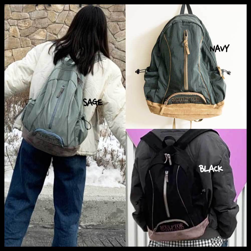●SCULPTOR●OLDSCHOOL SLOUCHY BACKPACK 3色 リュック 人気