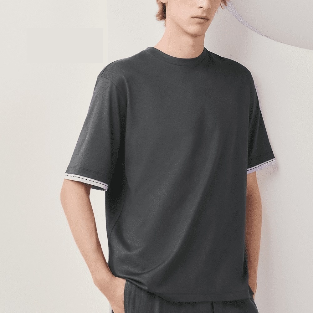 《23SS★》HERMES Tシャツ piqures Sellier コットン