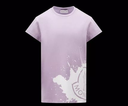 MONCLER 2023春夏新作キッズ ロゴプリント入り Tシャツ 8A/10A