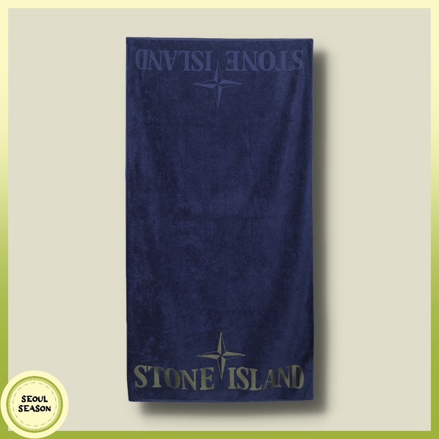 ☆STONE ISLAND☆ロゴ ビーチタオル ファッション雑貨・小物
