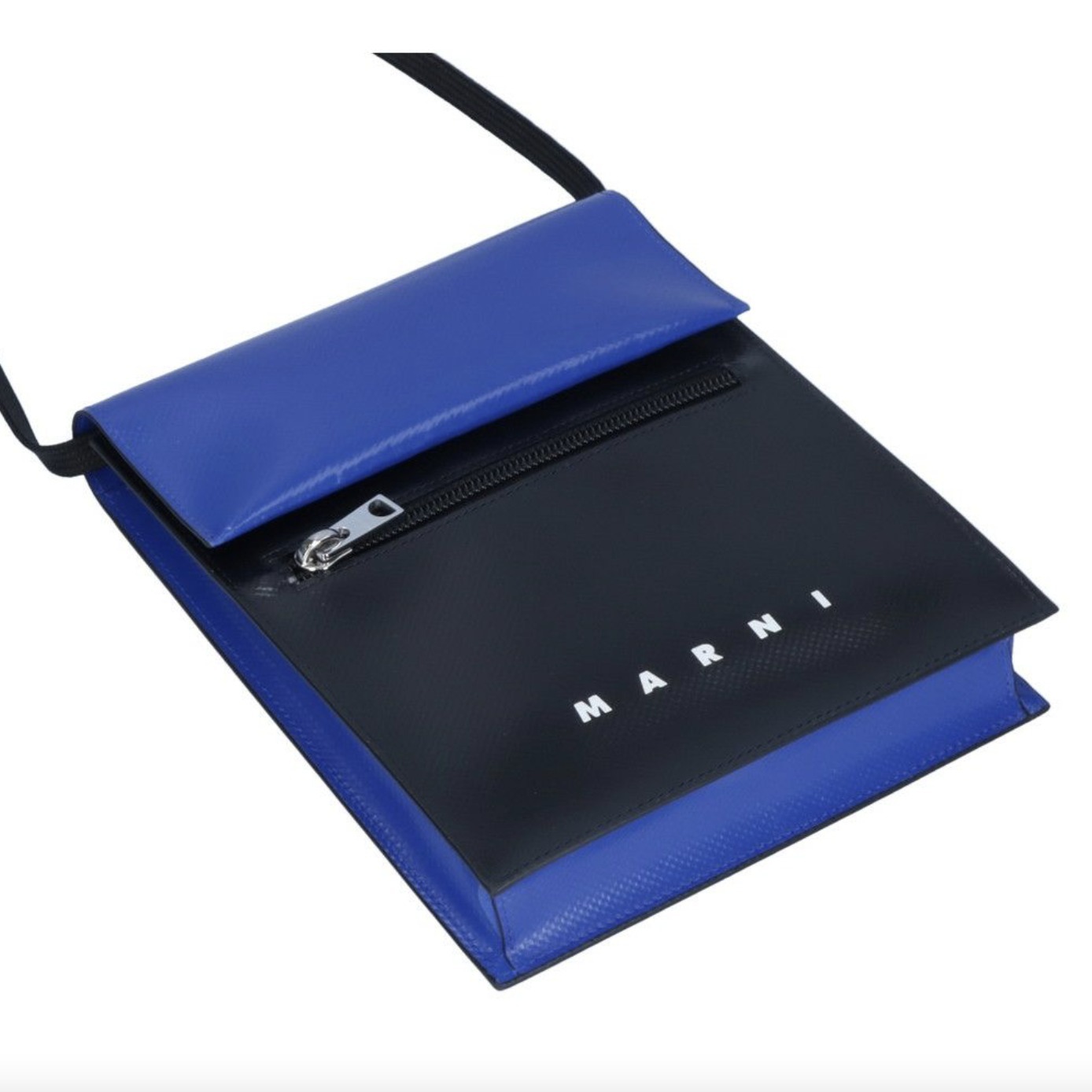 国内発送》マルニ SBMQ0036A0 P3572 Z2O28 BLACK/ROYAL バッグ・カバン