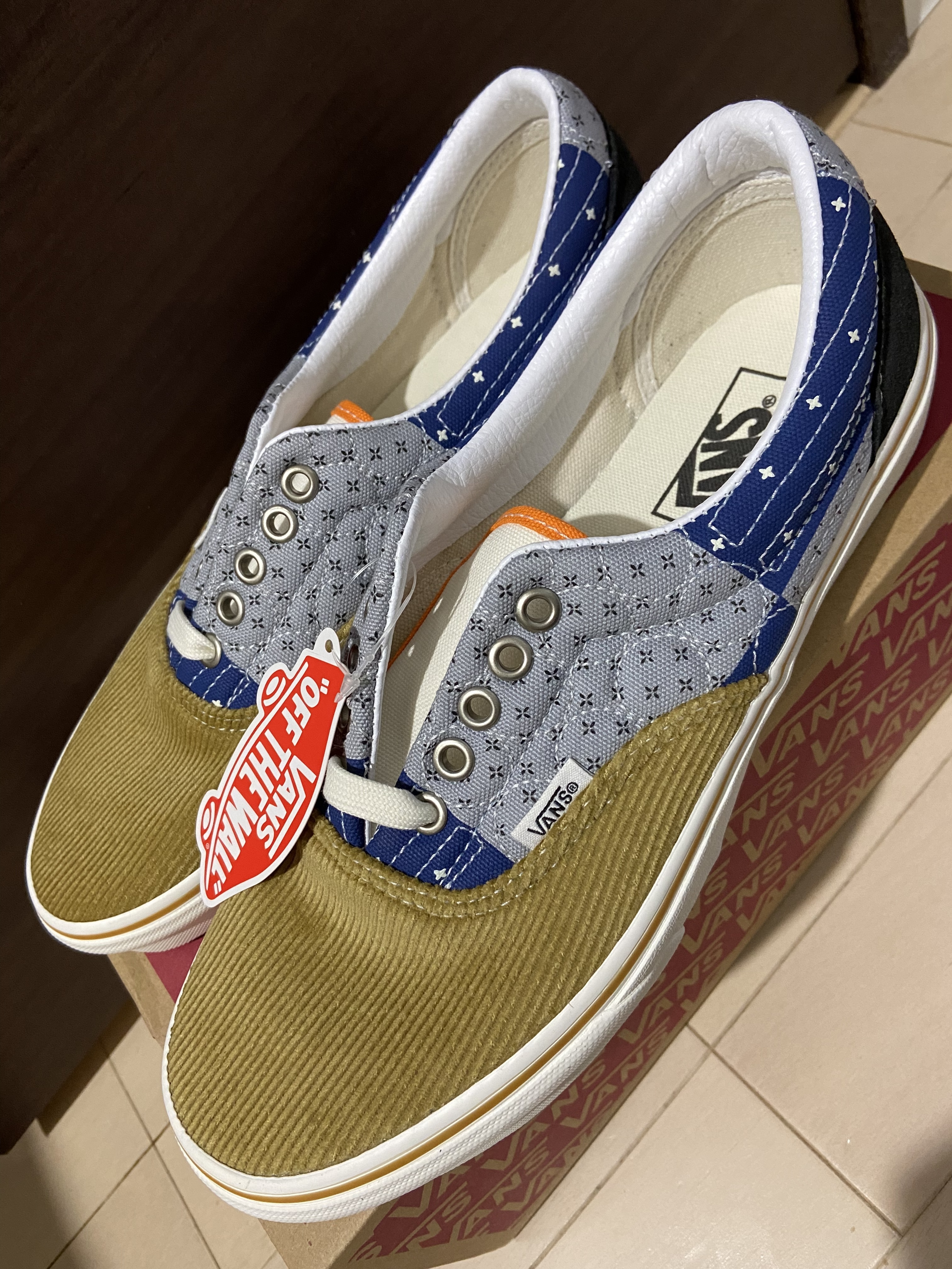【vans】US企画 エラ キルティング×バンダナ