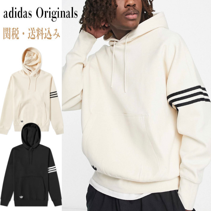 【大人ストリート】adidas originals Classic Arm Line Hoodie