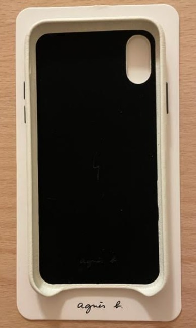 agnes b. - アニエスベー iPhoneケース 本革 新品 未使用の通販
