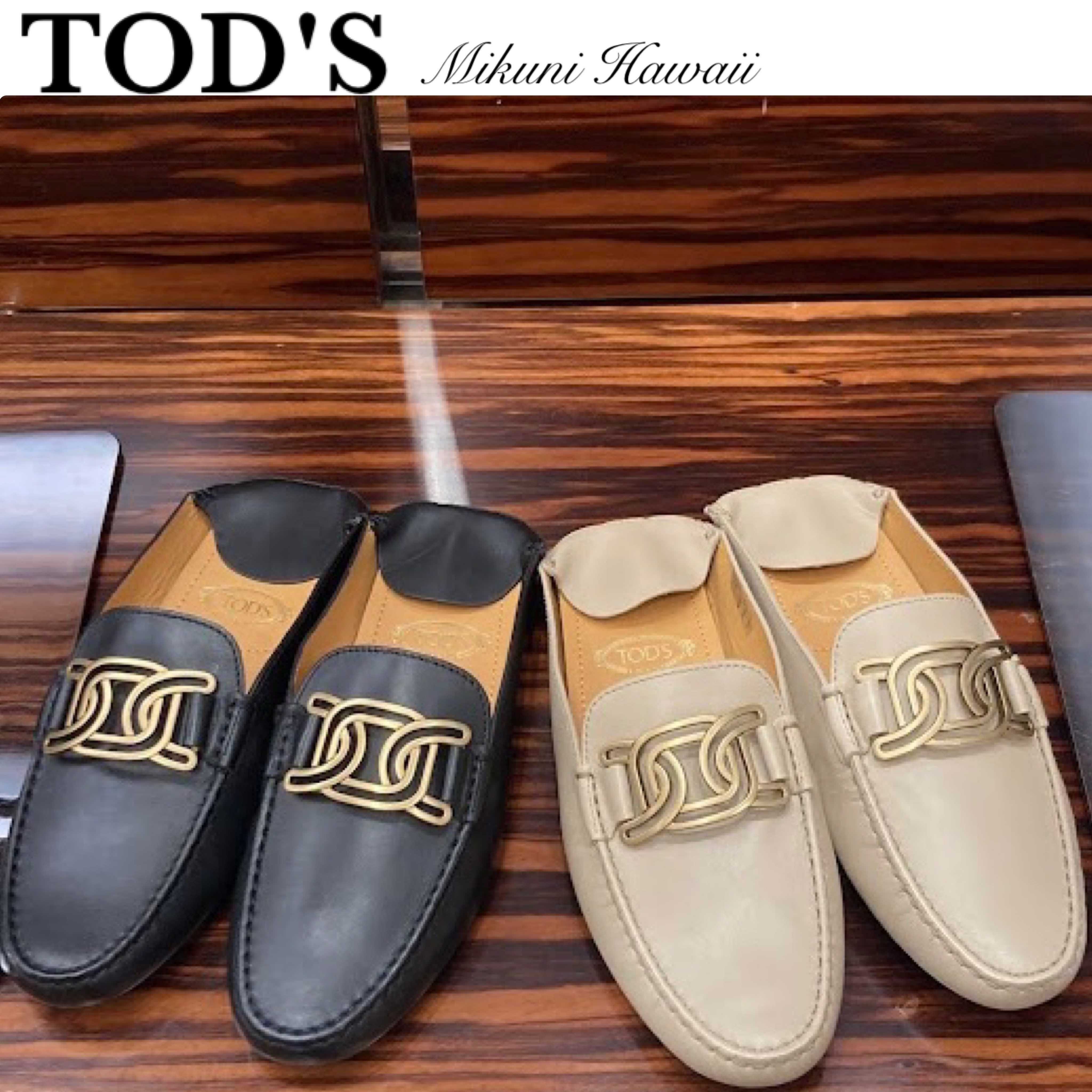 TOD'S ゴンミーニ レザー ミュール (TOD'S/サンダル・ミュール