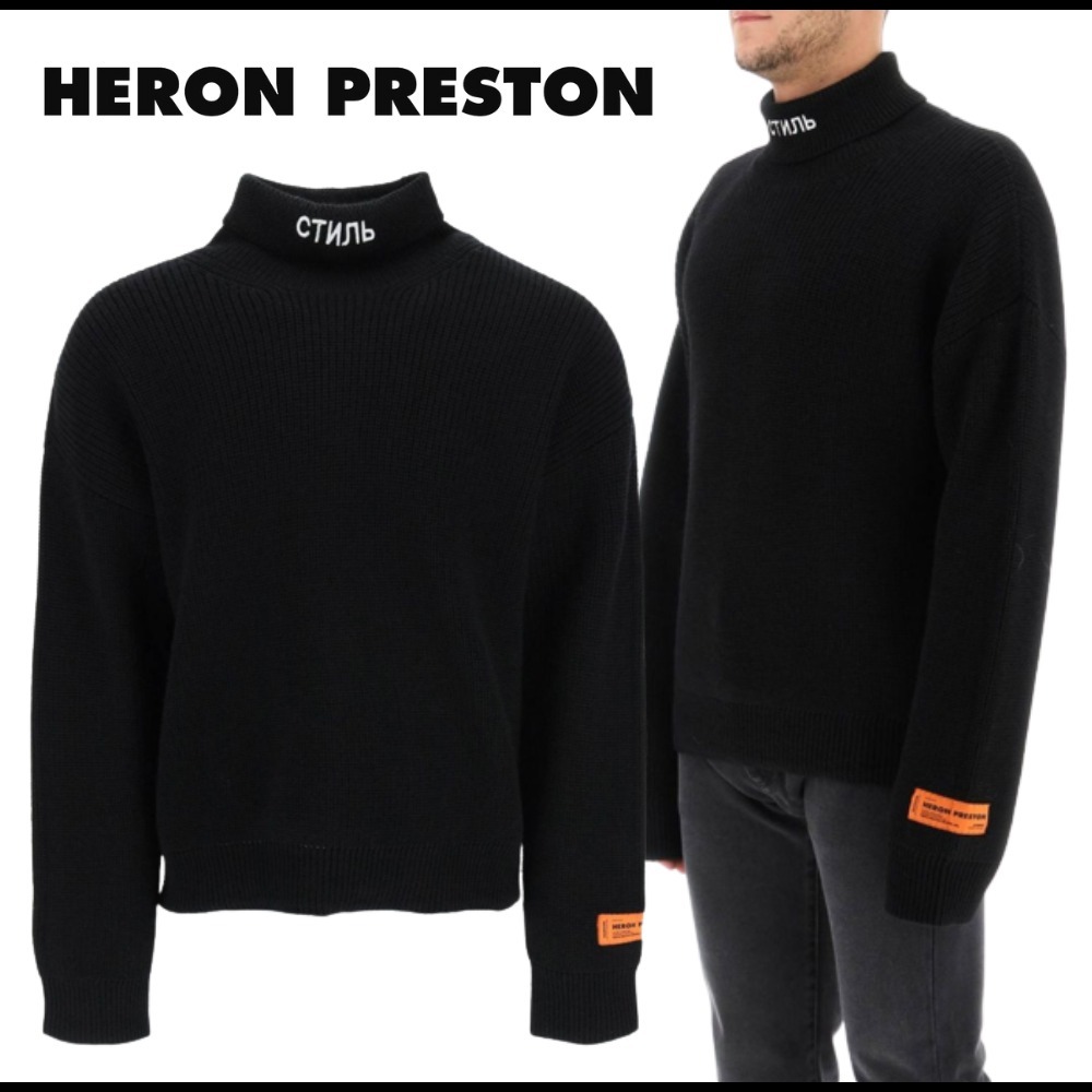 関税送料込*【HERON PRESTON】CTNMB ハイネック セーター 今季特売