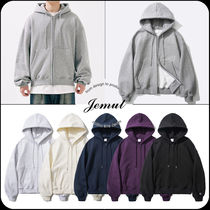 [JEMUT]★LOG OVERFIT NAPPING HOOD ZIP-UP