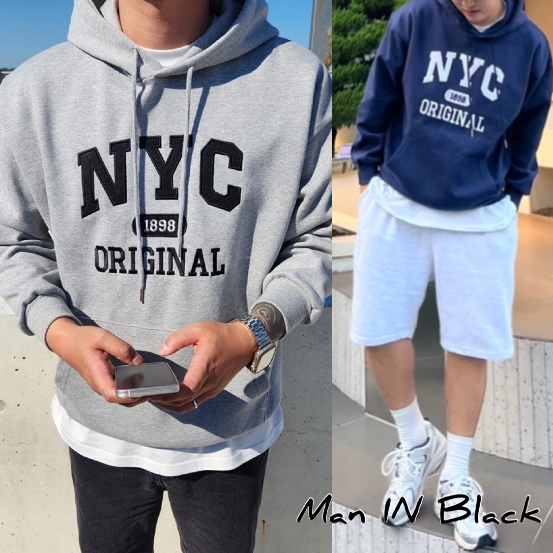 [送料込] 1898 NYC over hood ユニセックス