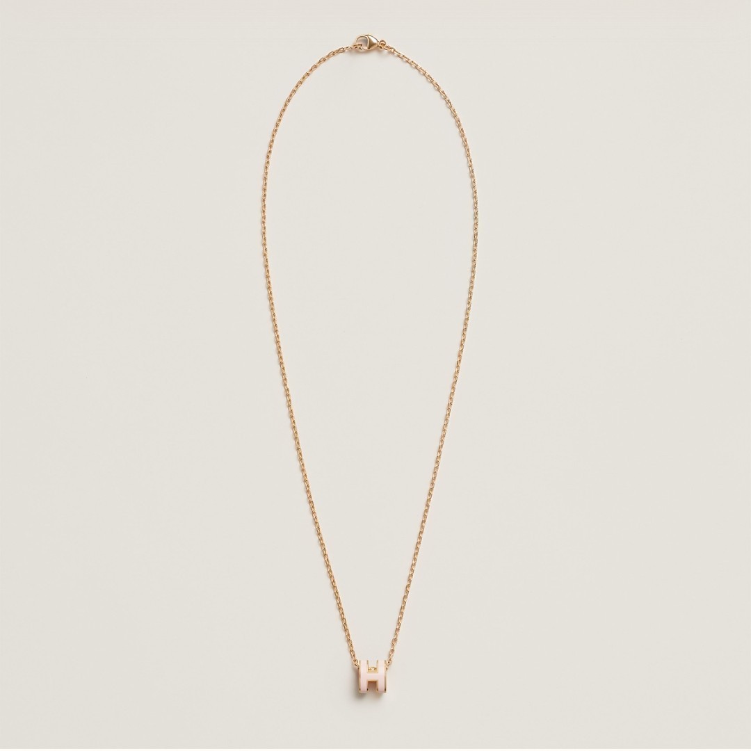 シンプル上品♡大人可愛い【HERMES】Mini Pop H ネックレス カラー限定特価】HERMES ネックレス Pop H MINI(505891224