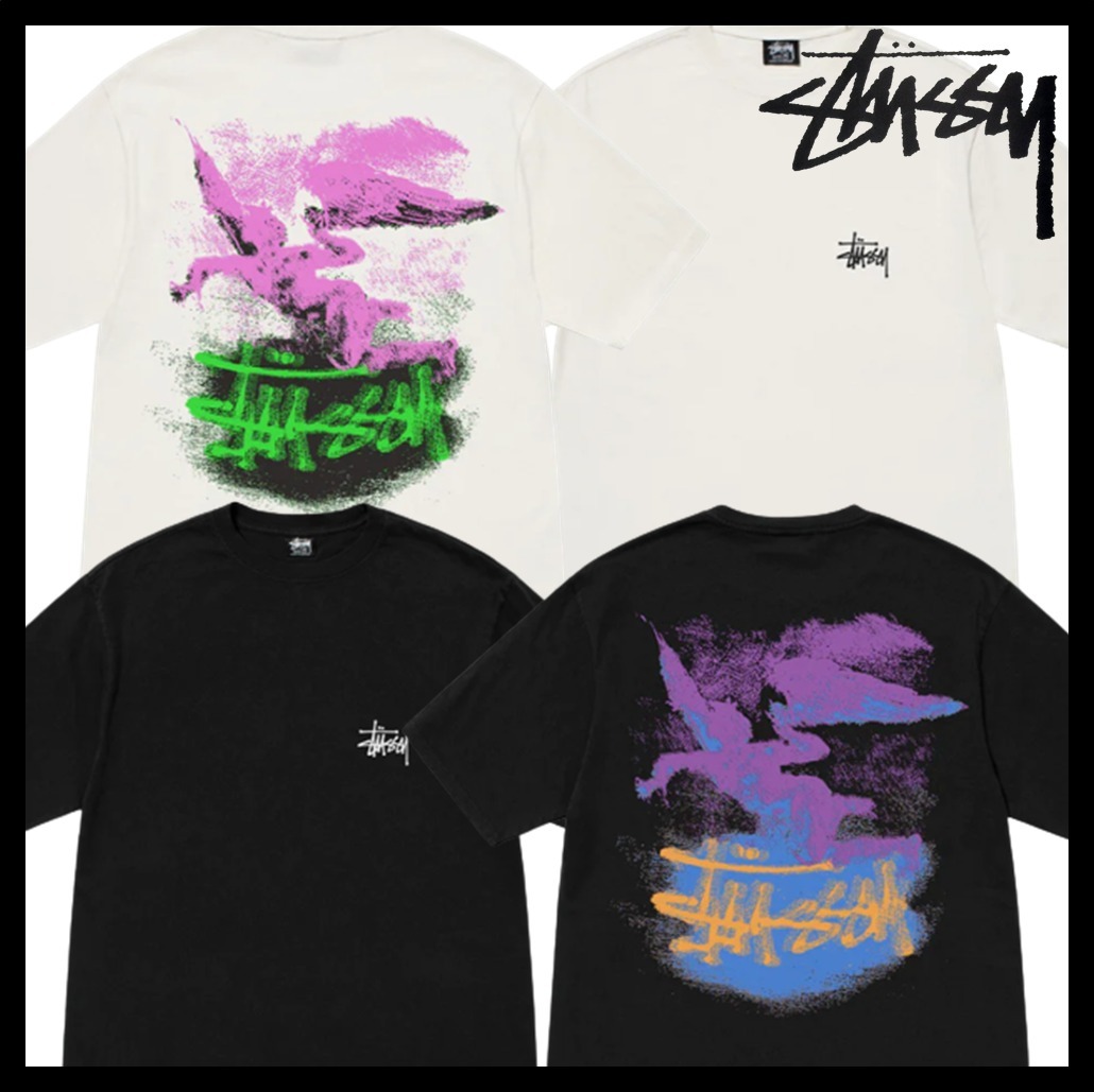 ★関税込★Stussy★FALLEN ANGEL PIGMENT DYED TEE★Tシャツ★
