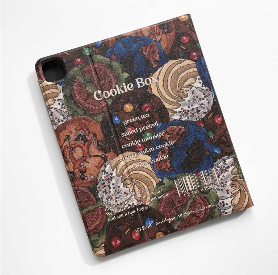 BANASIL SHOP★韓国★人気 クッキーボックス レザー iPadケース