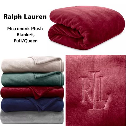 Ralph Lauren】Micromink Plush Blanket ５色、３サイズブランケット