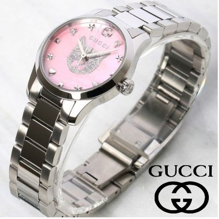 ピンク系 GUCCI(グッチ) 腕時計(レディース) - 海外通販のBUYMA