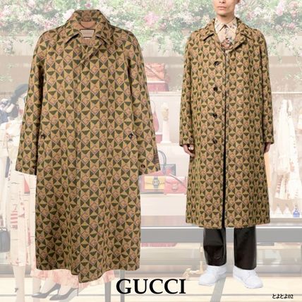 kengot様専用GUCCI グッチ ウール コート 44 ブラック オンライン