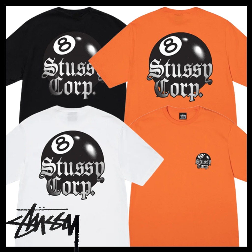 送料・関税込★Stussy★STUSSY 8 BALL CORP. TEE★Tシャツ★
