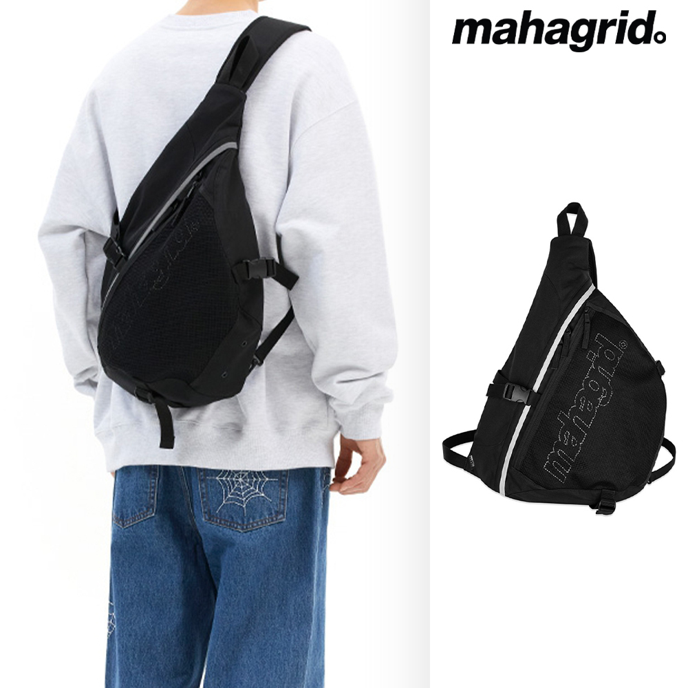 【mahagrid】23SS★ REFLECTIVE LOGO SLING BAG