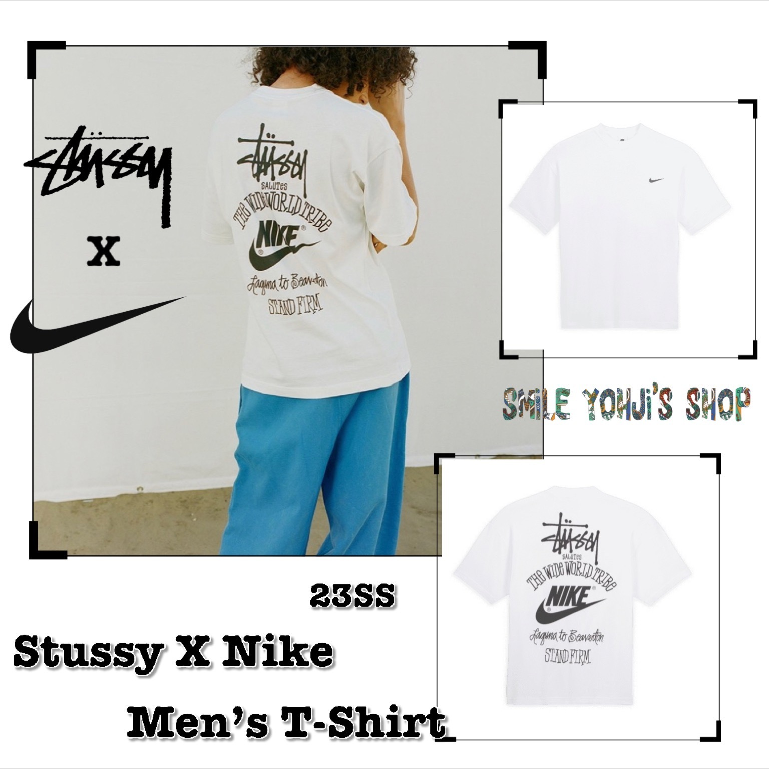 ★大人気★23SS Stussy X Nike Men’s T-Shirt