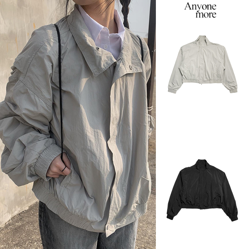 【Anyone more】Dream nylon windbreaker jacket
