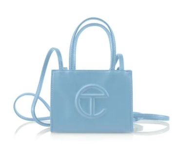 ✨大人気 Telfar ショルダーバッグ mini ブルー - メルカリ