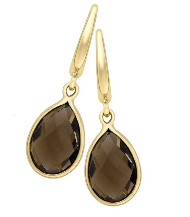 KIKI McDONOUGH】キャサリン妃愛用 ドロップピアス 6色 18K ピアス