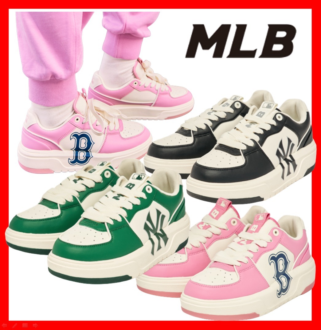 ★韓国の人気★【MLB】★Chunky Line.r★スニーカー★関税込★