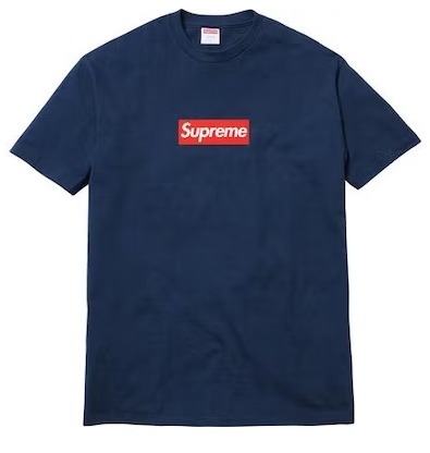 【送料・関税込み】Supreme 20th Anniversary Box Logo Tee 紺