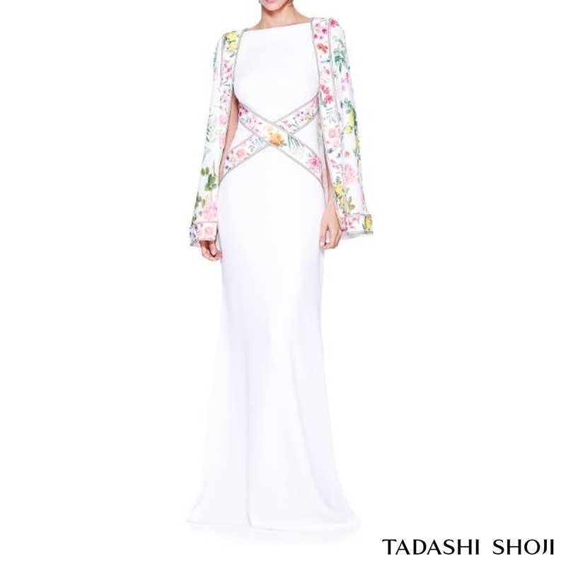 タダシショージ 花柄ワンピース ウェディング-connectedremag.com
