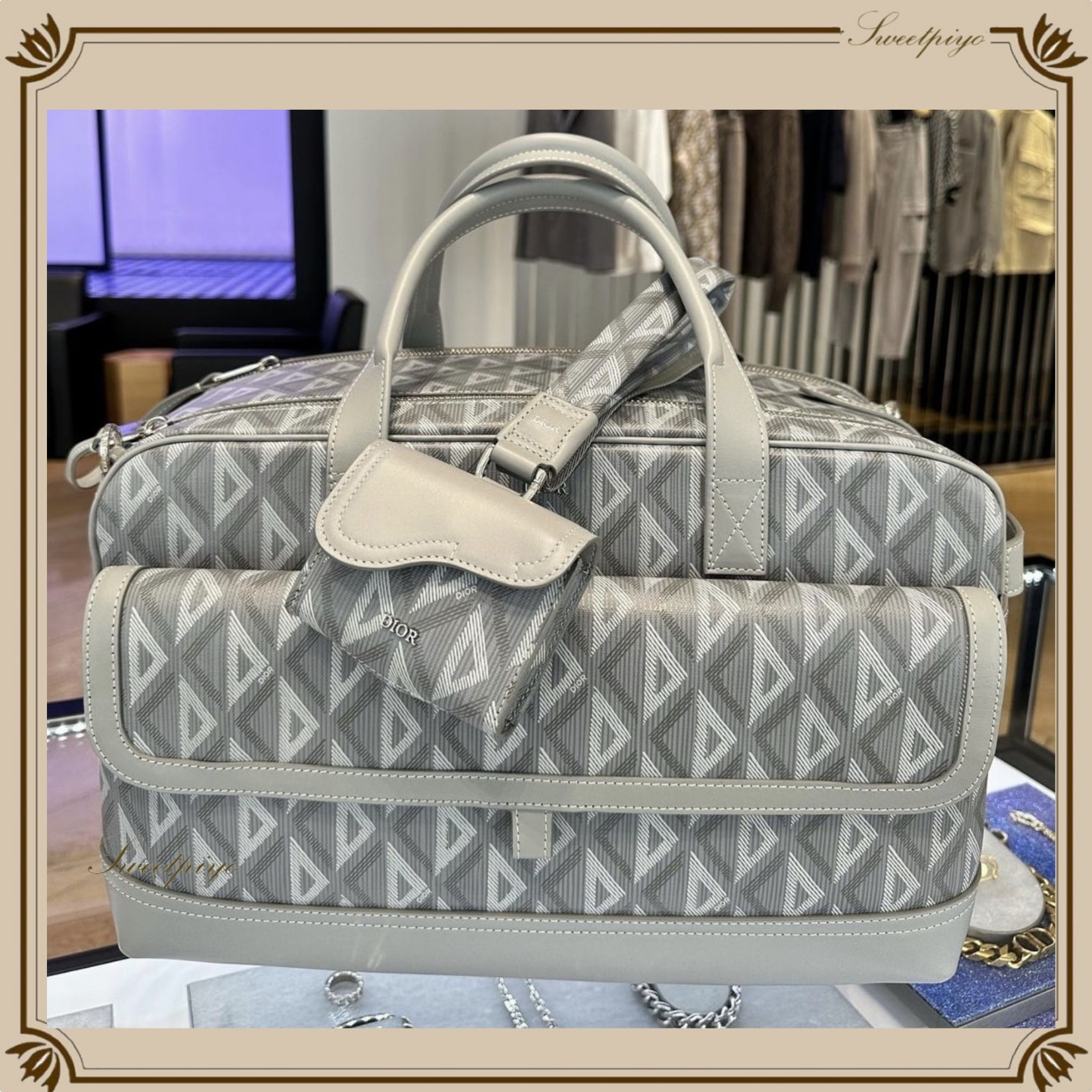 BABIANA★AJI BAG CUBE ベージュチェック XS・Sサイズ 数量限定 BABIANA☆AJI BAG CUBE ベージュチェック XS・Sサイズ 数量限定