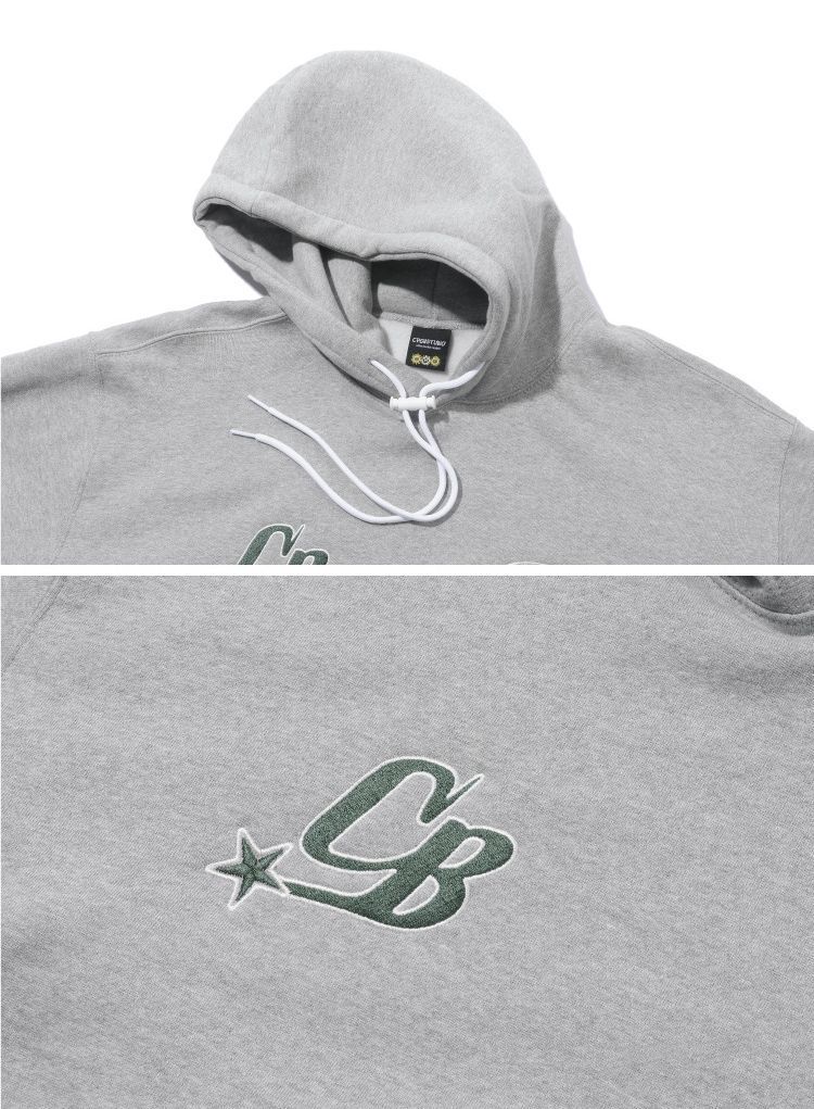 NewJeans 着用☆COMPAGNO☆Stopper CB Embroidered Hoodie 2色