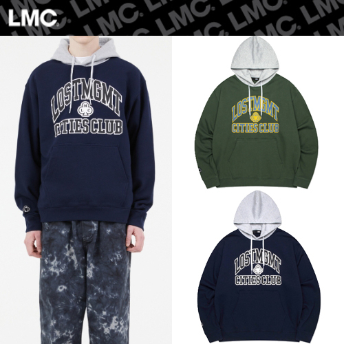 ★2023SS新作★LMC★CLUB ATHLETIC TWO TONE HOODIE