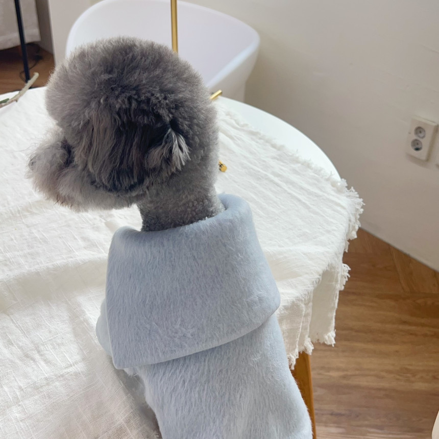 ■韓国■ 犬服 犬用アウター 前開きコート 襟ポイント 3色 S~XL □韓国□ 犬服 犬用アウター 前開きコート 襟ポイント 3色 S~XL