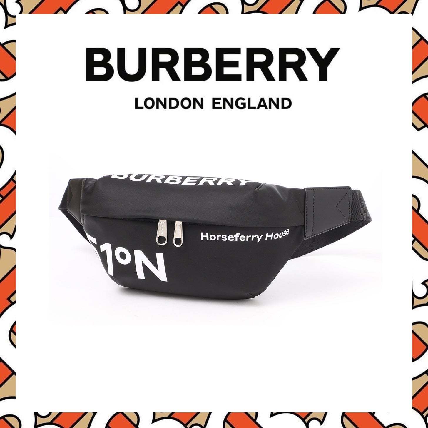 ★ BURBERRY ★ COORDINATES PRINT NYLON SONNY バムバッグ
