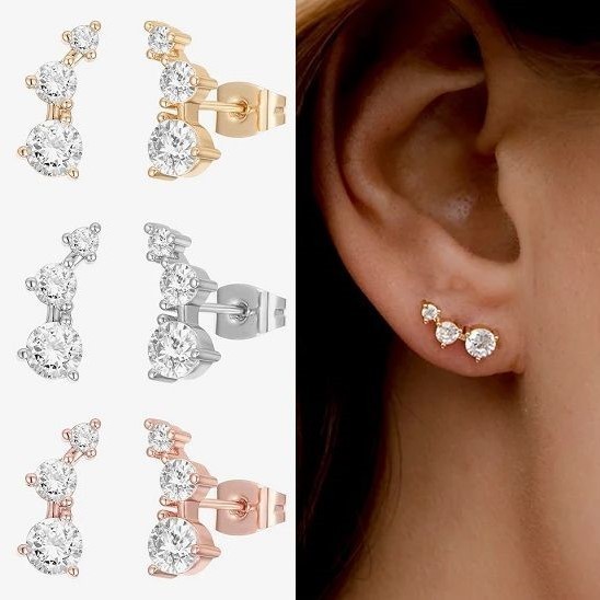 日本未発売【PAVOI】Constellation Ear Crawlersピアス