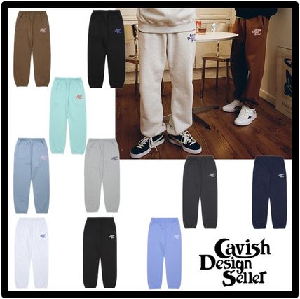 CAVISH Joggers & Sweatpants Unisex Street Style Logo Joggers & Sweatpants