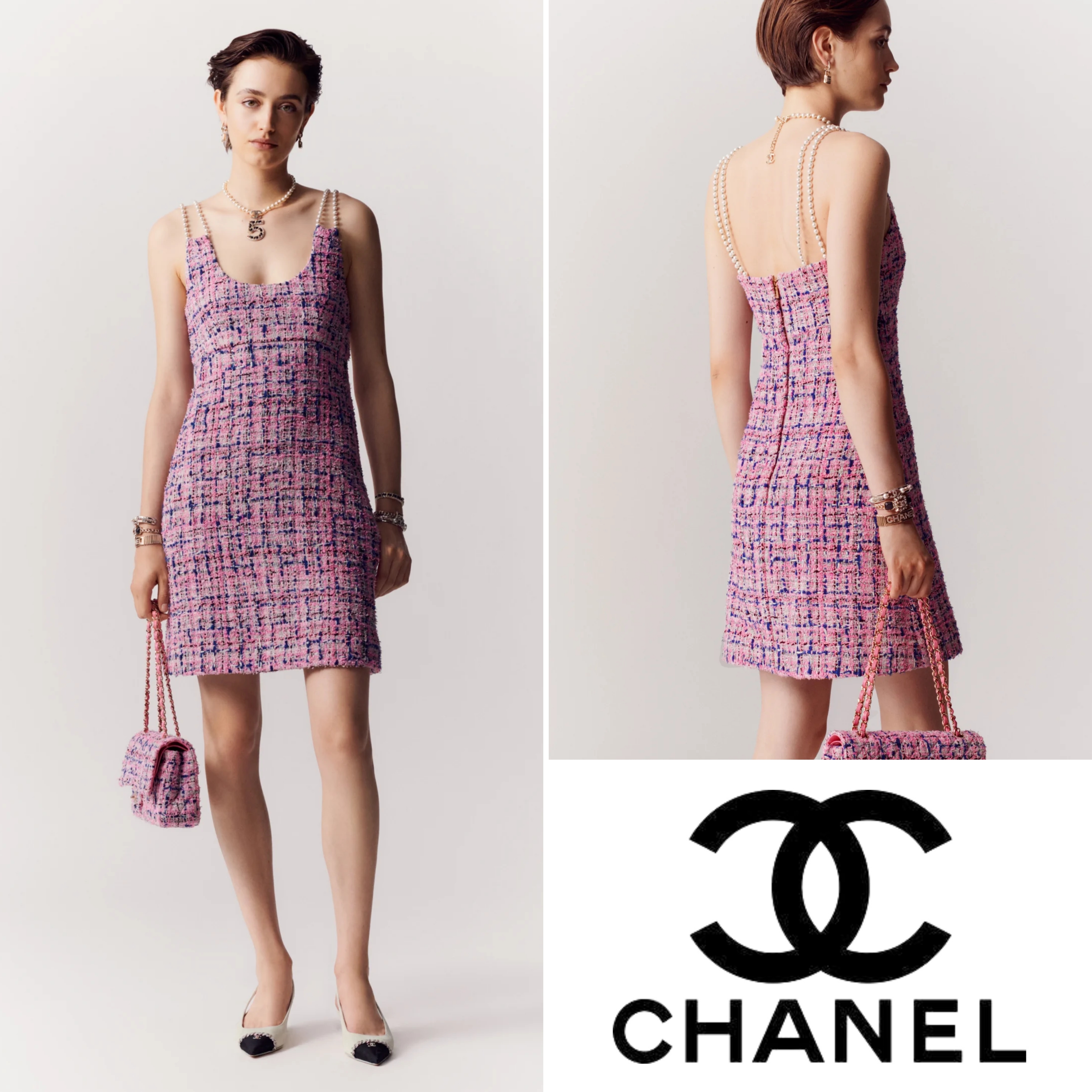 2023SS 即納!【CHANEL シャネル】 ドレス ワンピース 関税込