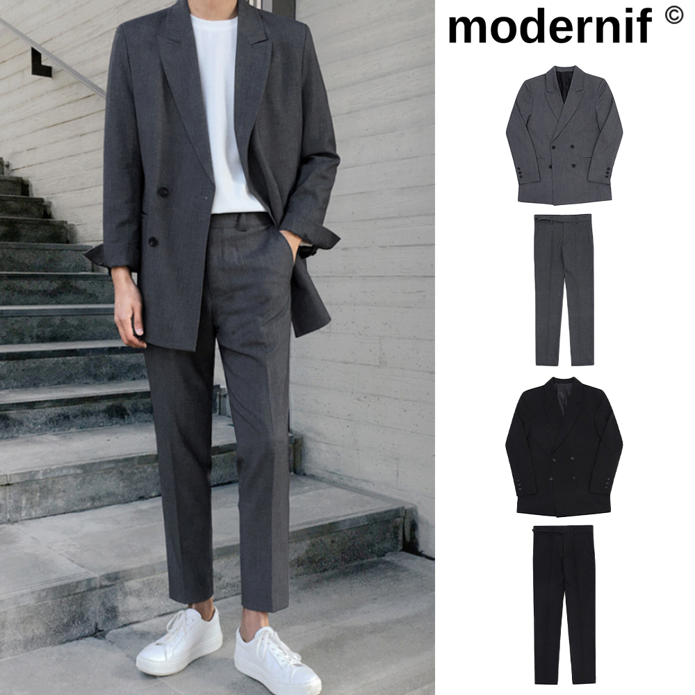 【MODERNIF】Roe double jacket set
