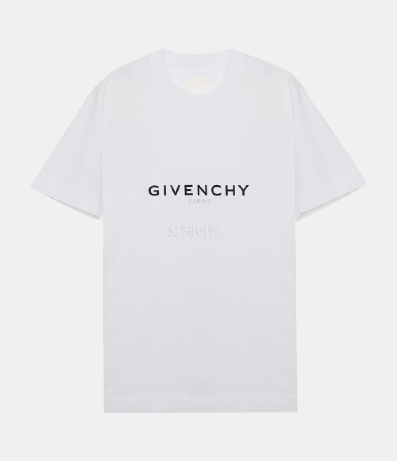 GIVENCHY｜SHORT-SLEEVED ROUND NECK T-SHIRTS (BM71653Y6B