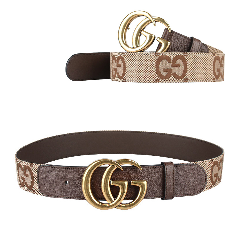 関税負担なし☆GUCCI 〔ジャンボGGマーモント〕ワイドベルト