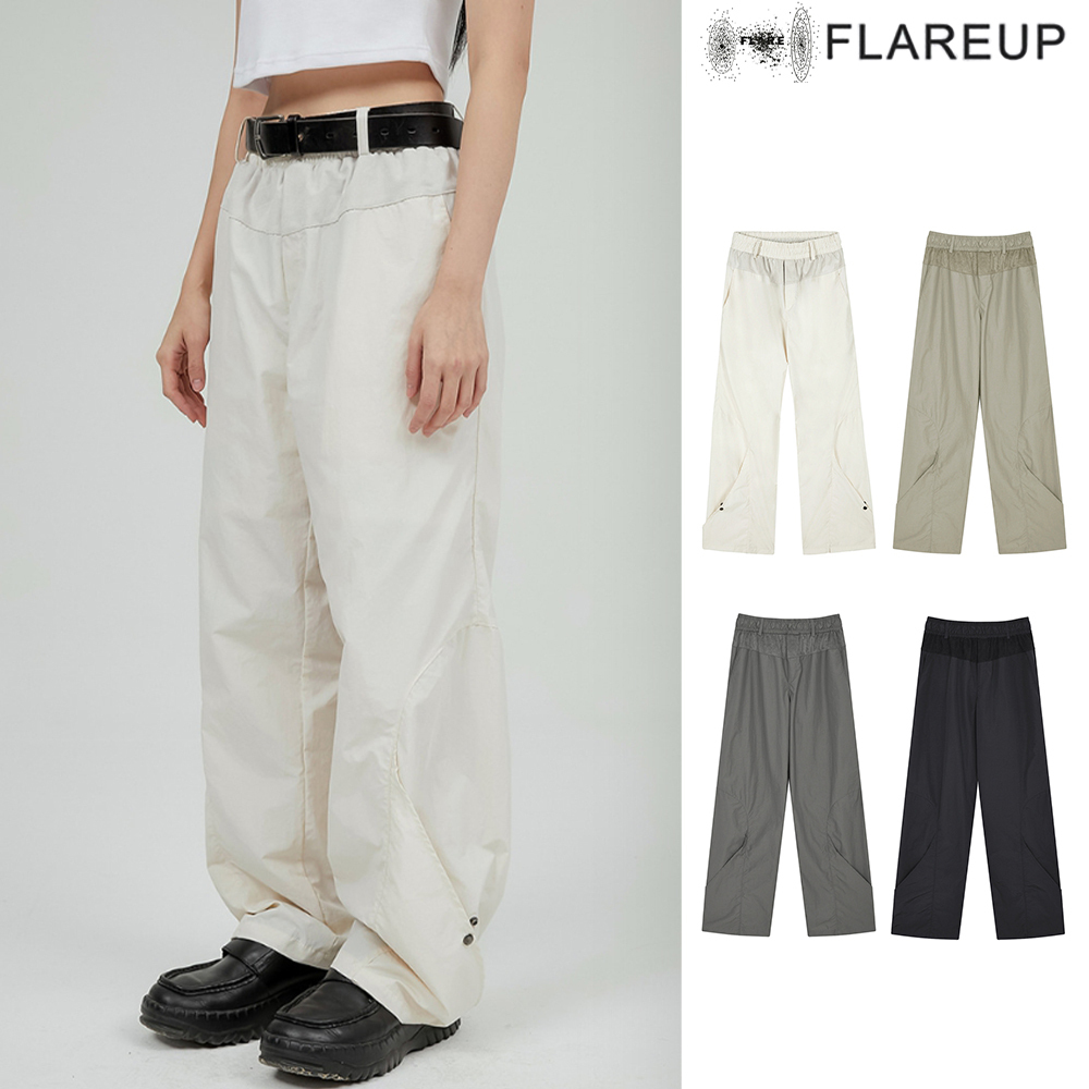 【FLAREUP】Side Flap Pants