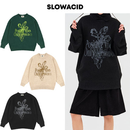 ★送料・関税込★SLOW ACID★Cloud Washing Sweatshir.t★人気★ SLOW ACID(スローアシッド) メンズ - 海外通販のBUYMA