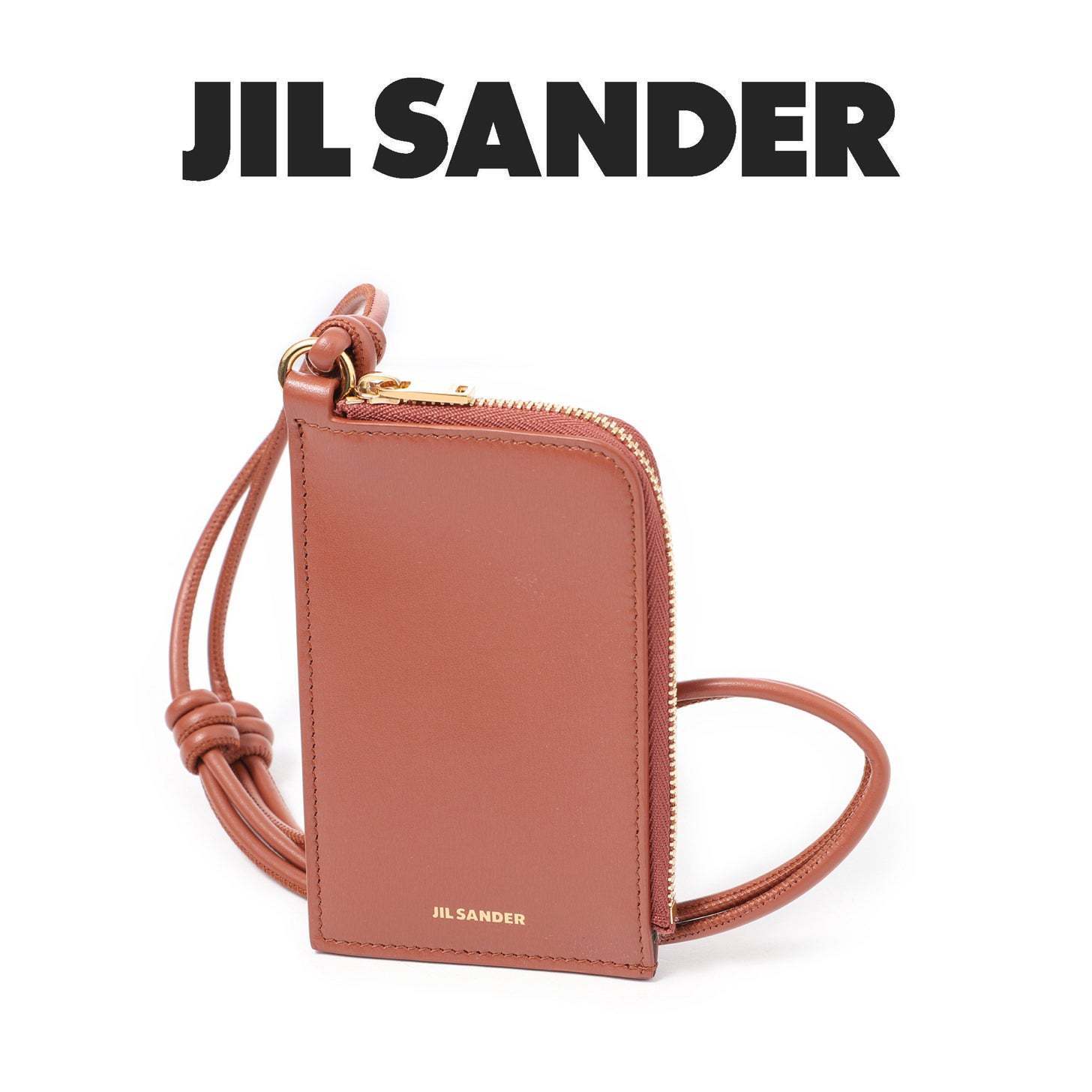 ★ JIL SANDER ★ ネックストラップ付き カードケース