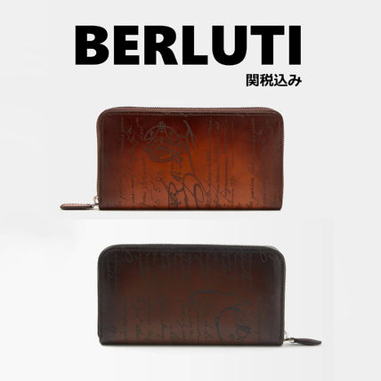 国産原料100% ベルルッティ Berluti E0164 IDEWA ダブルホール