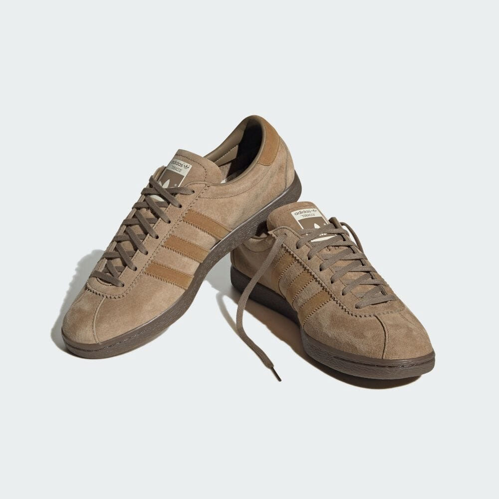 早い者勝ち 大人気 adidas TOBACCO レトロ感がカッコイイ 早い者勝ち adidas TOBACCO スウェード素材 落ち着いた色合い