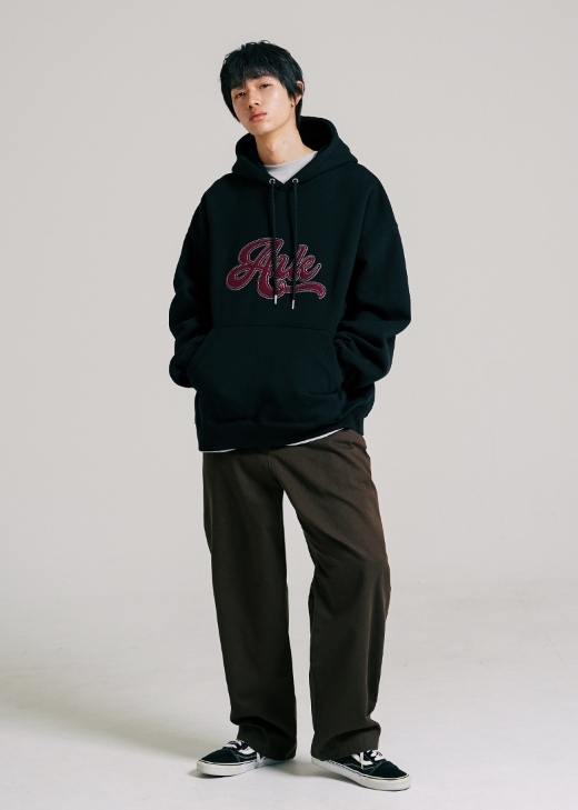 【JEMUT】 ★関税込★アウトラインオーバーフィット起毛パーカー JEMUT正規品☆23SS☆全3色☆Ark オーバーフィット裏起毛パーカー
